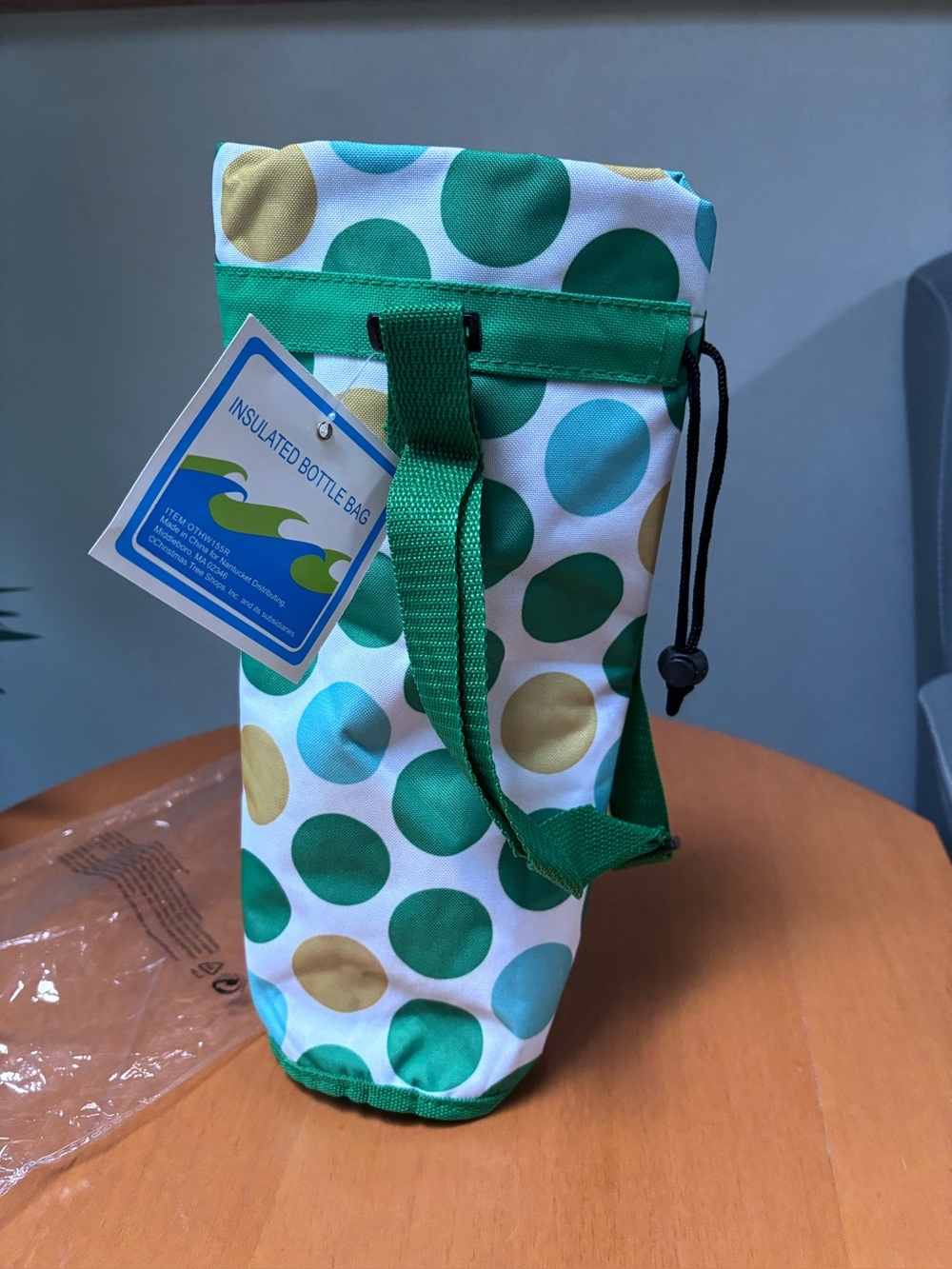 Insulated bottle bag